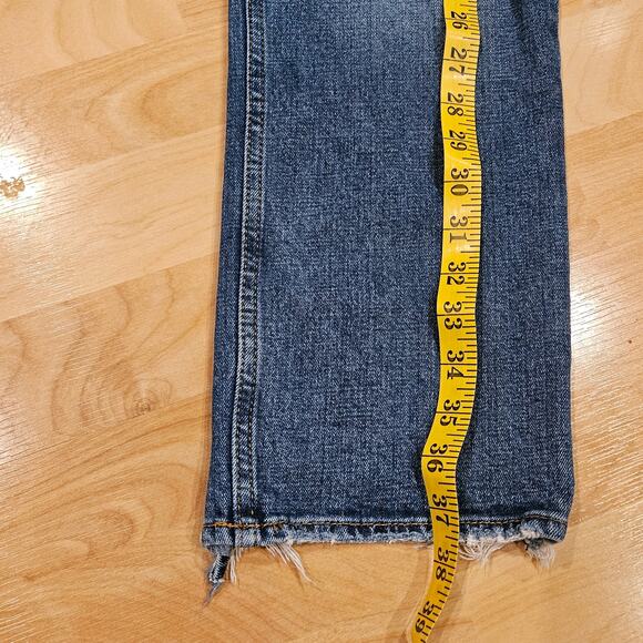 Abercrombie & Fitch Jeans Womens 2 The Ankle Straight Ultra High Rise Curve Love - Picture 4 of 12